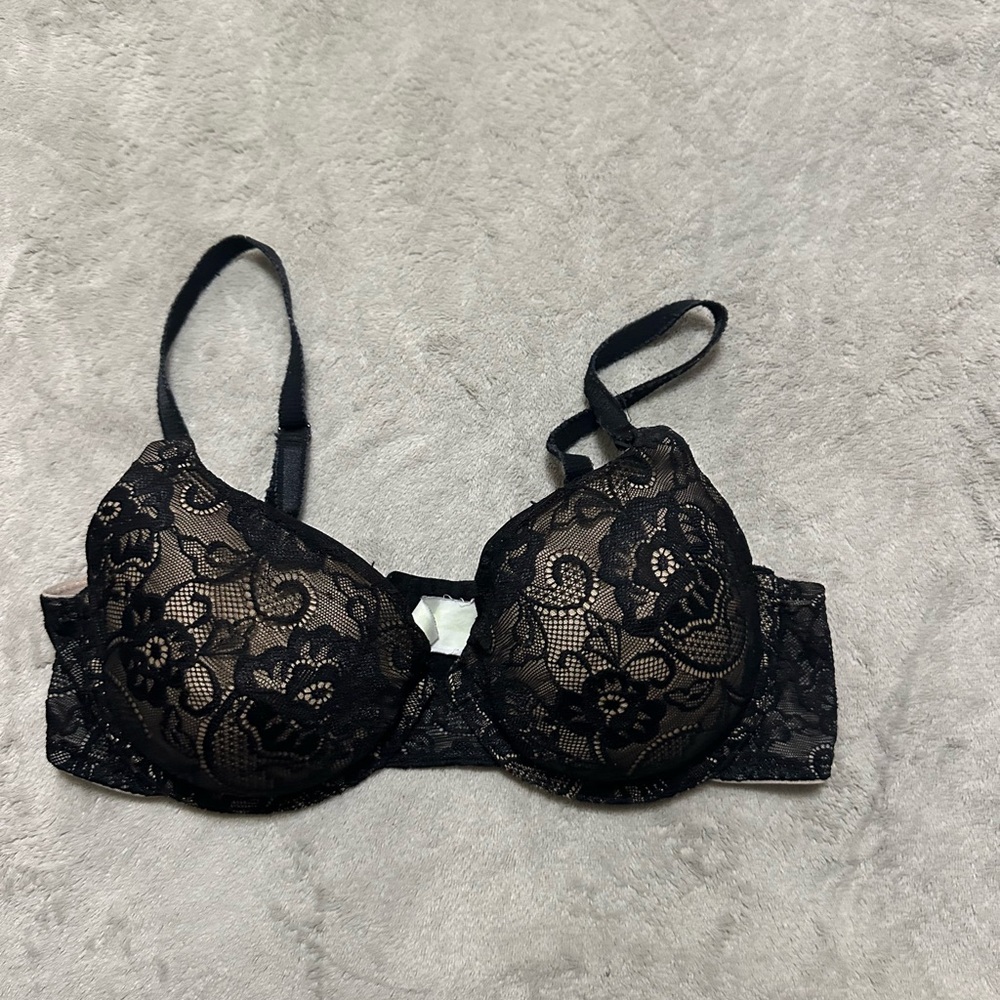 Lace Underwire maternity Bra - Black - Picture 14 of 14